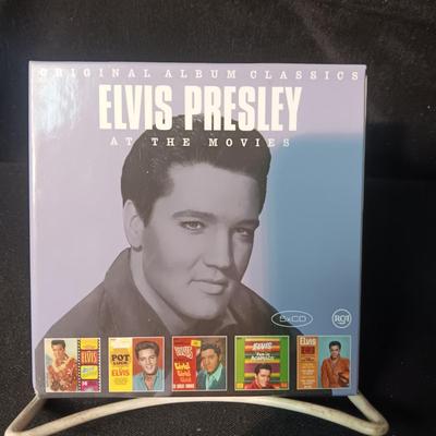 ORIGINAL ALBUM CLASSICS ELVIS PRESLEY AT THE MOVIES 5 DISC SET