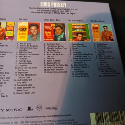 ORIGINAL ALBUM CLASSICS ELVIS PRESLEY AT THE MOVIES 5 DISC SET