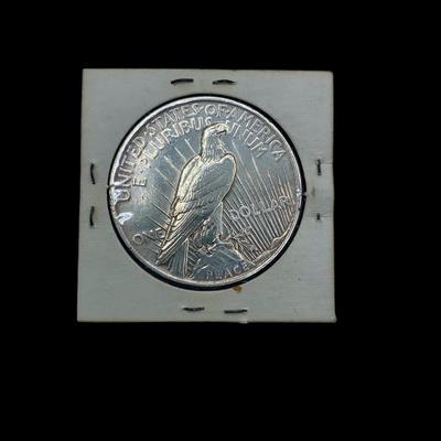 1924 “P” Peace Silver Dollar