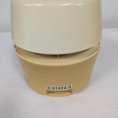 Vintage Rubbermaid Lazy Susan Canister Carousel Harvest Gold