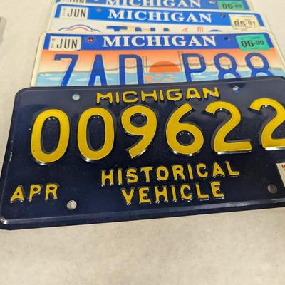 Vintage License Plates