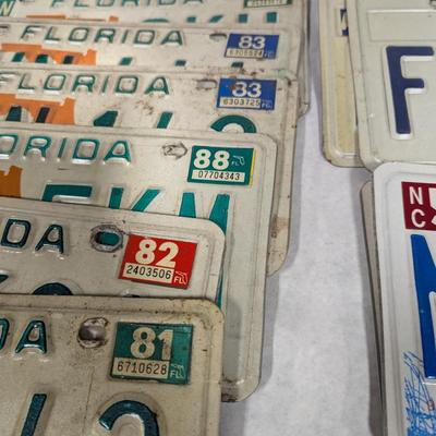 Vintage License Plates