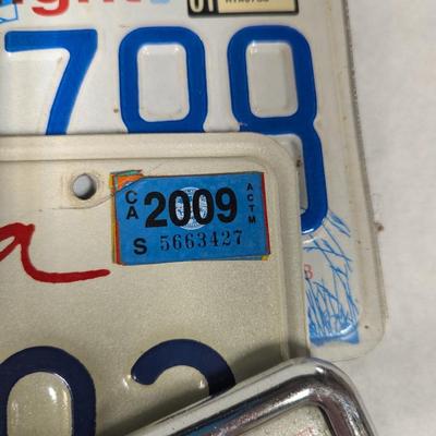 Vintage License Plates