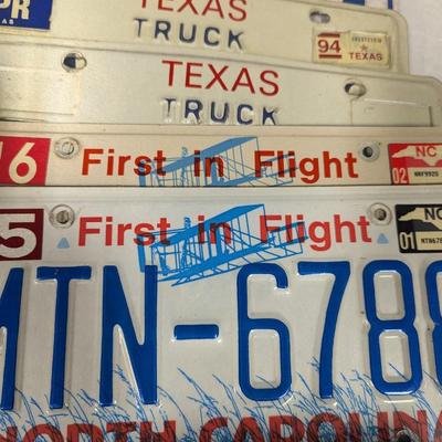 Vintage License Plates