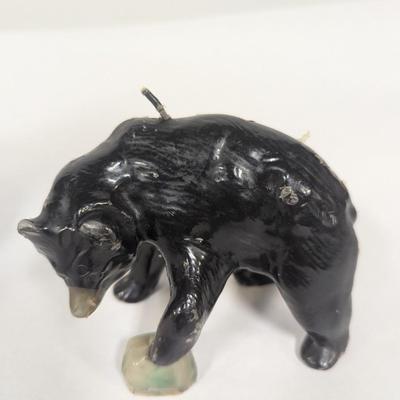 Resin/Candle Bear Figurines