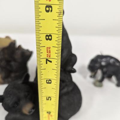 Resin/Candle Bear Figurines