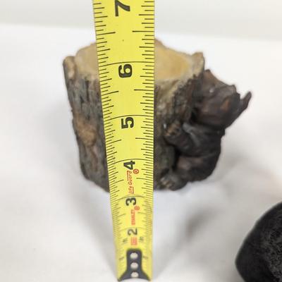 Resin/Candle Bear Figurines