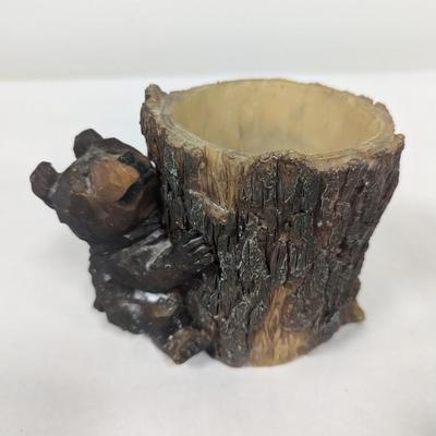 Resin/Candle Bear Figurines