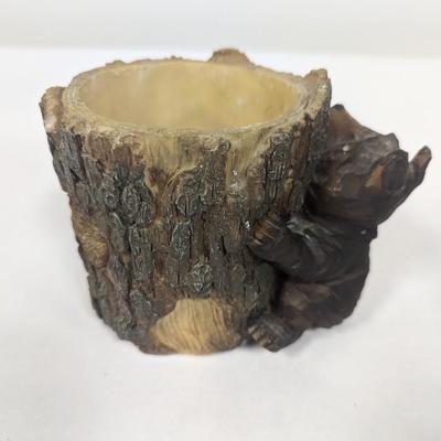 Resin/Candle Bear Figurines