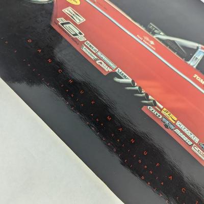 Vintage 1957 Tom Mongoose McEwen Worlds Fastest 57 Chevy Poster,
