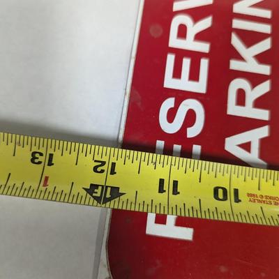 Reserved Parking Datsun 240Z Metal Sign