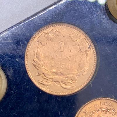 Set of Six (6) US Gold Coins