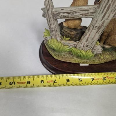 Andrea Rabbit Family Figurine