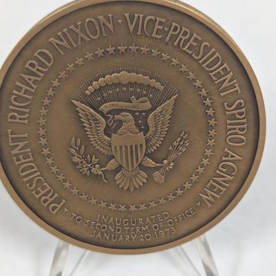 Franklin Mint The Official 1973 Presidential Inaugural Medal
