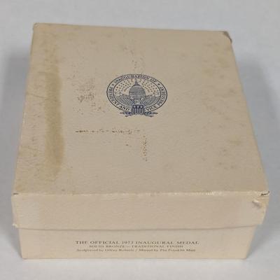 Franklin Mint The Official 1973 Presidential Inaugural Medal