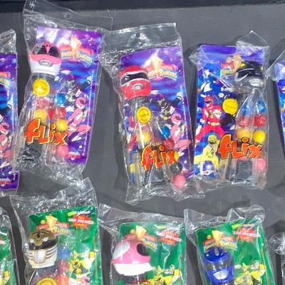 Lot of 20 Flix Power Rangers Candy Dispensers