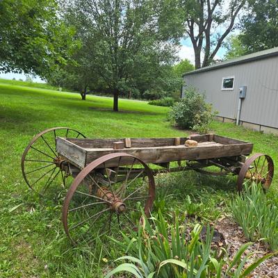 Antique Hay Wagon