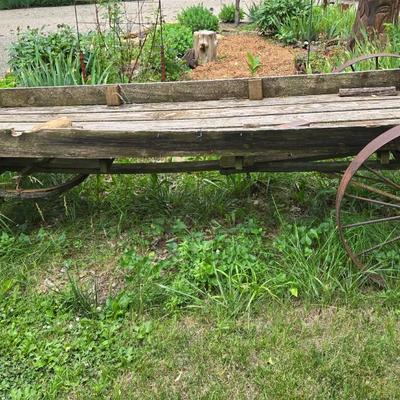 Antique Hay Wagon