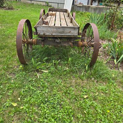 Antique Hay Wagon