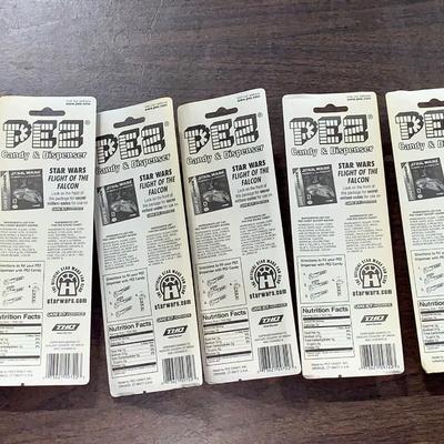 Lot of Seven (7) Star Wars PEZ