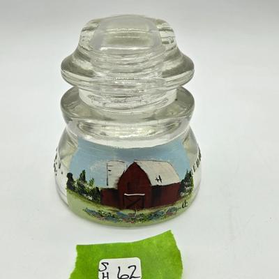 Painted Telephone Insulator
