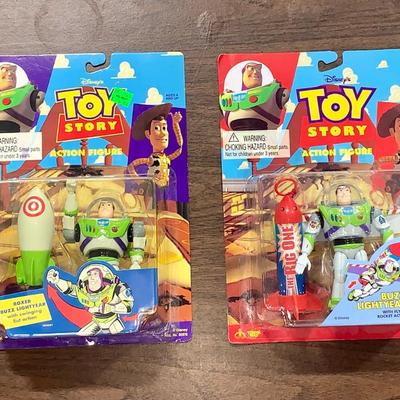 Lot of Two Disney Toy Story Buzz Lightyear Figures