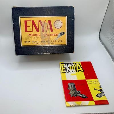 Vintage ENYA 60 RC Airplane Engine, MIB