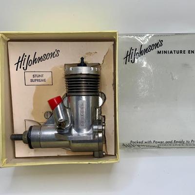 Vintage Hi Johnson’s Stunt Supreme RC Airplane Engine