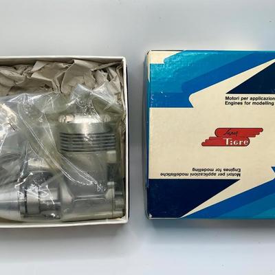 Vintage Super Tigre RC Airplane Engine in Box