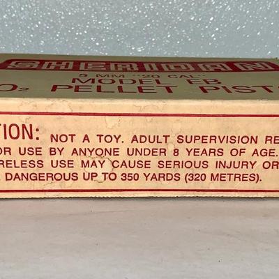 Sheridan Model EB 5mm CO2 Pellet Pistol W/Box