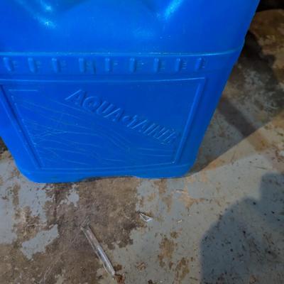 Vintage Porta Potti & Aqua Water Jug