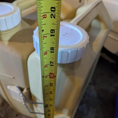 Vintage Porta Potti & Aqua Water Jug