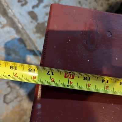 Wooden Footstool
