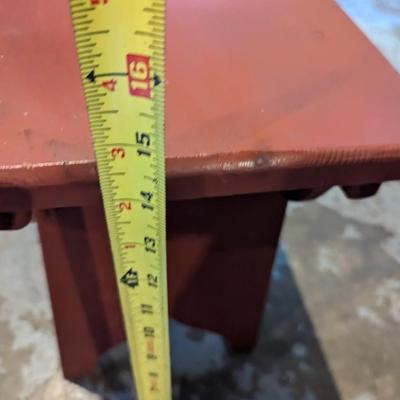 Wooden Footstool