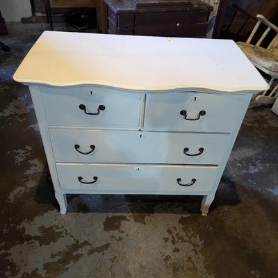 Painted 2 Over 2 Dresser