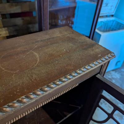 Vintage Glass Front Storage/Display Cabinet