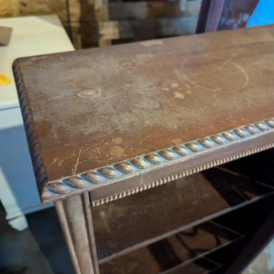 Vintage Glass Front Storage/Display Cabinet