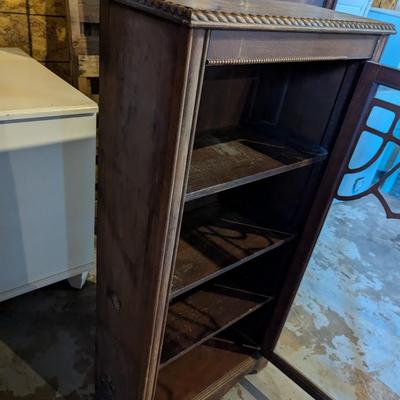 Vintage Glass Front Storage/Display Cabinet