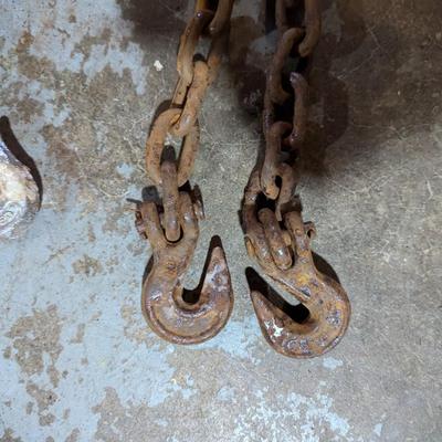 Antique Forged Chain & Hooks Choice 2