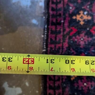 Vintage Rug Approx 51 1/4" x 31"