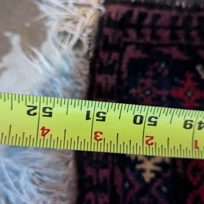Vintage Rug Approx 51 1/4" x 31"