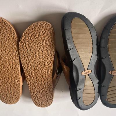 New 2 Pairs of Sandals - Bass, Size 6.5 and Diego di Lucca, Size 6