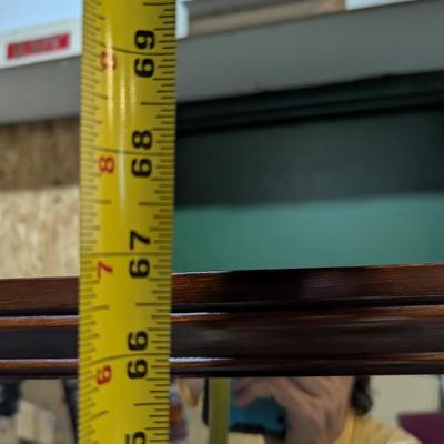 Wooden Tilting Length Standing Mirror
