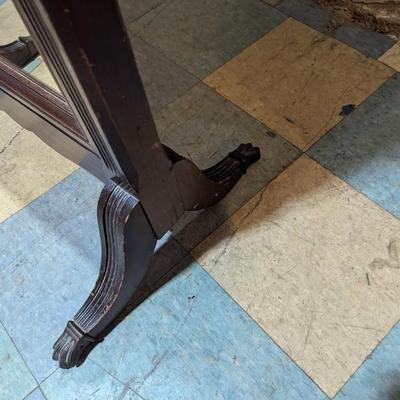 Wooden Tilting Length Standing Mirror