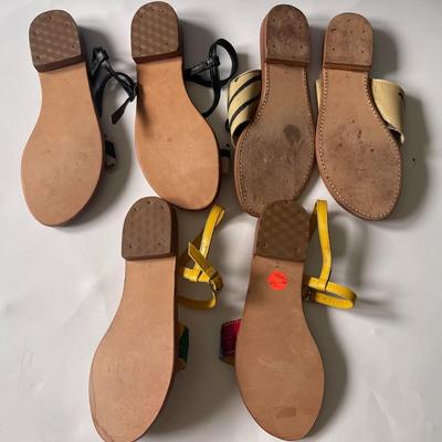 Lightly Worn Sandalino Sandals – 3 Pairs (Size 7)