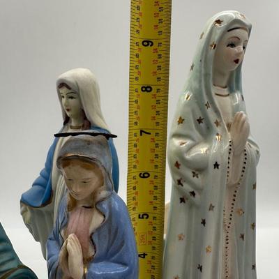 Religious Statues - Virgin Mother Mary Figurines (5)