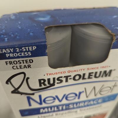 Rust-Oleum Never Wet Frosted Clear