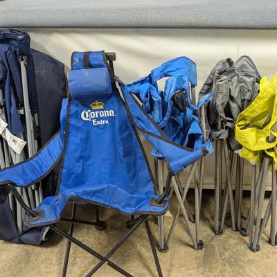 5 - Folding Travel Chairs