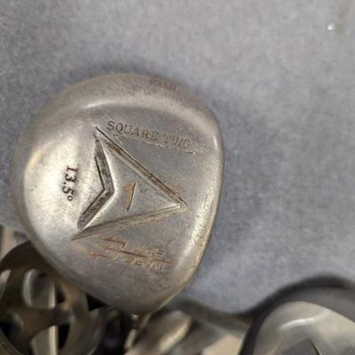 Set Of Various Brands Of Golf Clubs