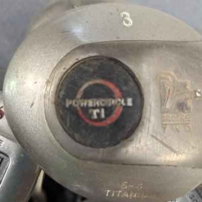 Set Of Various Brands Of Golf Clubs